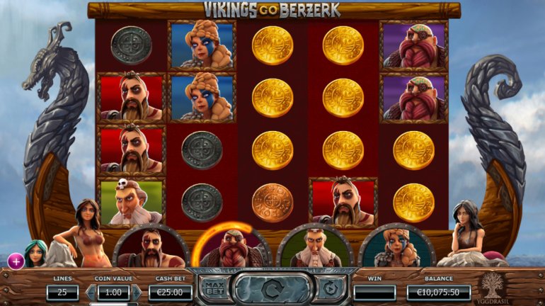 Video slot about Vikings Vikings Go Berzerk